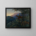Approfittare del tramonto dopo una lunga giornata di caccia - Edmund Henry Osthaus — quadro incorniciato alla parete