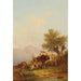 Un pâturage alpin - Edmund Mahlknecht — vista dell’opera