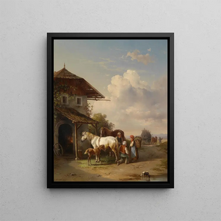 Edmund Mahlknecht - Beim Hufschmied.webp