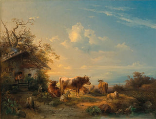 Edmund Mahlknecht - Cows in a Meadow.webp
