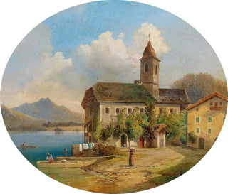 Edmund Mahlknecht - View of St Wolfgang.webp