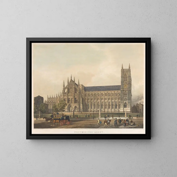 Abbaye de Westminster - Edmund Walker — quadro incorniciato alla parete