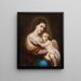 D'après Bartolomé Esteban Murillo Madonna con Bambino - Édouard-Denis Baldus — quadro incorniciato alla parete
