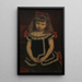 Juliette Qunel - Édouard Agneessens — quadro incorniciato alla parete