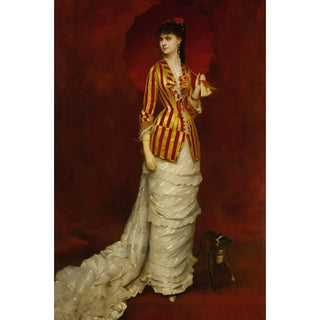 Edouard Alexandre Sain - The Red Parasol.webp