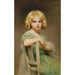 Ritratto di Eva, figlia del pittore - Édouard Cabane — vista dell’opera