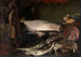 Natura morta con pesce - Édouard Chappel — vista dell’opera