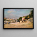 Il Ponte delle Arti e il Ponte Neuf visti dalla riva del ponte dei Santi-Pères - Édouard Crémieux — quadro incorniciato alla parete