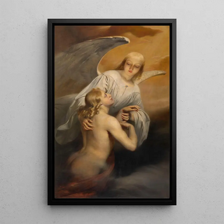 Edouard Dujardin - An Angel Brings the Dead Body of Abel to Heaven.webp