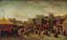 Fête foraine place Saint-Pierre Montmartre nel 1861 - Édouard Hubert — vista dell’opera