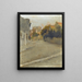 Le Sacré-Cœur en construction vu depuis la brasserie de Montmartre vers 1895 - Édouard Zawiski — quadro incorniciato alla parete
