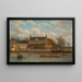 L'Amstel vicino all'osteria Lokhorst - Eduard Alexander Hilverdink — quadro incorniciato alla parete