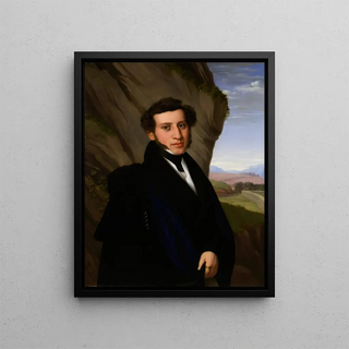 Eduard Friedrich Leybold - Portrait of Sam Ehrenstamm.webp