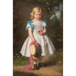 Eduard Geselschap - Portrait of fiveyearold Eva Maria von Richthofen.webp