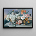 Fiori e Frutti - Eduard Hirschler — quadro incorniciato alla parete