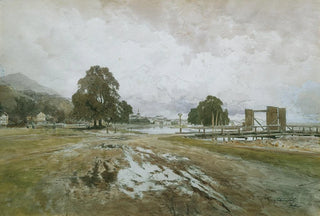 Eduard Peithner von Lichtenfels - Am Holzrechen.webp