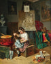 Il giovane artista nell'atelier - Eduard Ritter — vista dell’opera