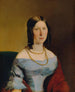 Ritratto di una dama - Eduard Swoboda — vista dell’opera