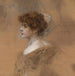 Ritratto a tre quarti di una giovane donna - Eduard Veith — vista dell’opera
