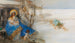 Madonna e bambino circondati da angeli - Eduard Veith — vista dell’opera