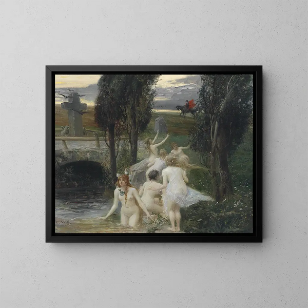 Néréides - Eduard Veith — quadro incorniciato alla parete