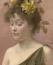 Ritratto di una giovane donna - Eduard Veith — vista dell’opera