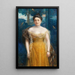 Ritratto di Louise Dobner von Dobenau - Eduard Veith — quadro incorniciato alla parete