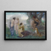 Il Giudizio di Paride - Eduard Veith — quadro incorniciato alla parete