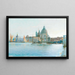 Venezia Santa Maria della Salute - Eduard Veith — quadro incorniciato alla parete