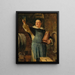 Vin chiaro - Eduard von Grützner — quadro incorniciato alla parete