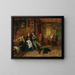 Enfouissement - Eduard von Grützner — quadro incorniciato alla parete