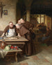 nella cucina del monastero - Eduard von Grützner — vista dell’opera