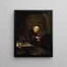 Prima della merenda - Eduard von Grützner — quadro incorniciato alla parete