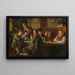 Bistrot de banlieue - Eduard von Grützner — quadro incorniciato alla parete