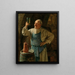 Sonda a vino - Eduard von Grützner — quadro incorniciato alla parete