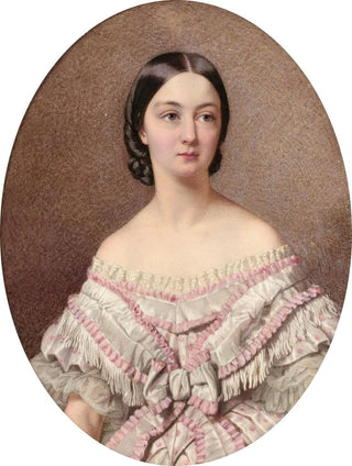 Eduardo De Lobo De Moira - Portrait de Franoise de Bragance princesse du Brsil.webp