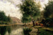 Paesaggio estivo - Edvard Bergh — vista dell’opera