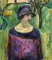 Birgit Prestø nel giardino - Edvard Munch — vista dell’opera