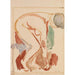 Nu femminile inclinato in avanti - Edvard Munch — vista dell’opera