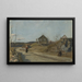 Da Vestre Aker - Edvard Munch — quadro incorniciato alla parete
