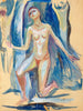 Figura femminile inginocchiata - Edvard Munch — vista dell’opera