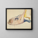 Acte allungato con le gambe sollevate - Edvard Munch — quadro incorniciato alla parete