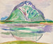 Montagne - Edvard Munch — vista dell’opera