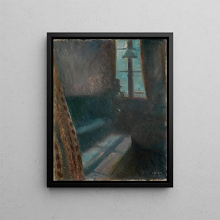 Edvard Munch - Night in SaintCloud.webp