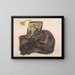 Decor per i Fantasmi di Henrik Ibsen - Edvard Munch — quadro incorniciato alla parete
