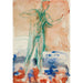 Riproduzione del dipinto Nu in piedi - Edvard Munch