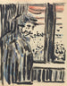 Figura in piedi - Edvard Munch — vista dell’opera