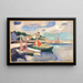 Porto di Taarbk - Edvard Munch — quadro incorniciato alla parete