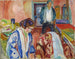 L'artiste et son modèle - Edvard Munch — vista dell’opera