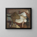 Il giorno dopo - Edvard Munch — quadro incorniciato alla parete